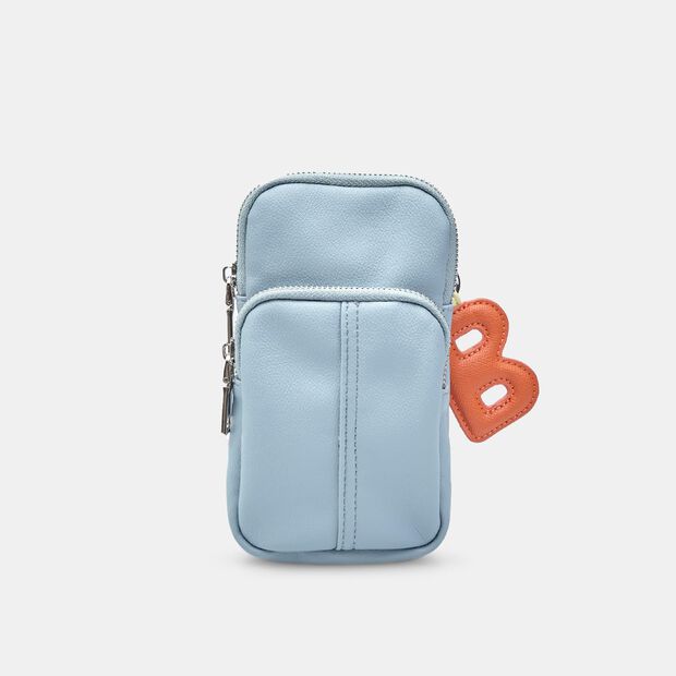 Mini sac BATA avec double poche, Bleu