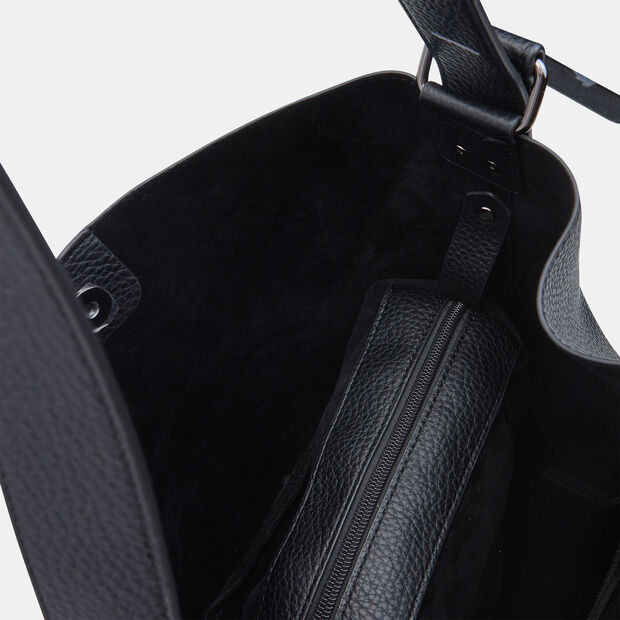 Sac &agrave; main pour femme avec anse r&eacute;glable Bata, Noir