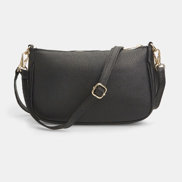 Sac &agrave; bandouli&egrave;re pour femme en cuir avec cha&icirc;ne , 