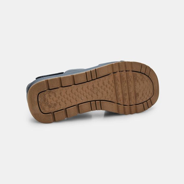 Sandales en cuir avec plateforme pour femme BATA, Noir