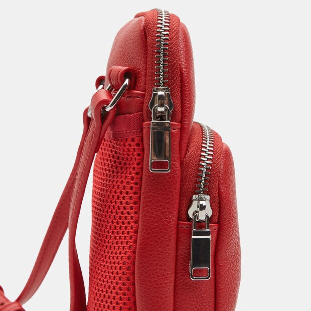 Mini sac avec double poche Bata, Rouge