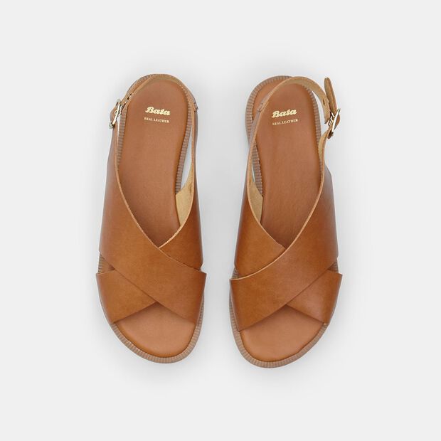 Sandales en cuir pour femme BATA, 
