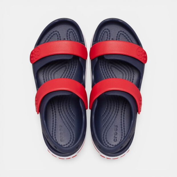Sandales pour enfant avec bride Crocs, Bleu