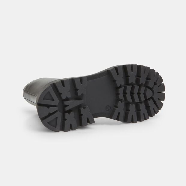 Bottine pour fille avec accessoire amovible, Noir
