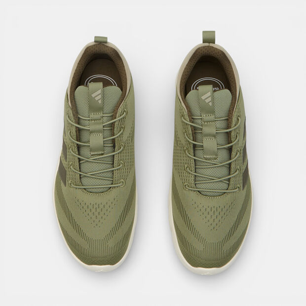 Baskets homme Adidas CLOUDFOAM FLEX - LACETS &Eacute;LASTIQUES, Vert