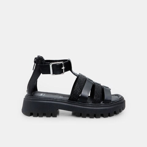 Sandales pour fille, Noir