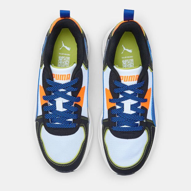 Chaussures de course Puma pour jeunes athl&eacute;tiques, Blanc