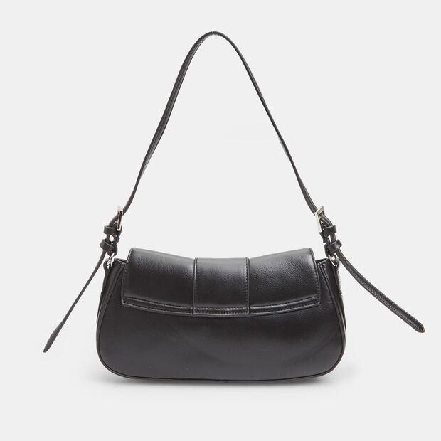Sac bandouli&egrave;re pour femme Bata Red Label avec boucles, Noir
