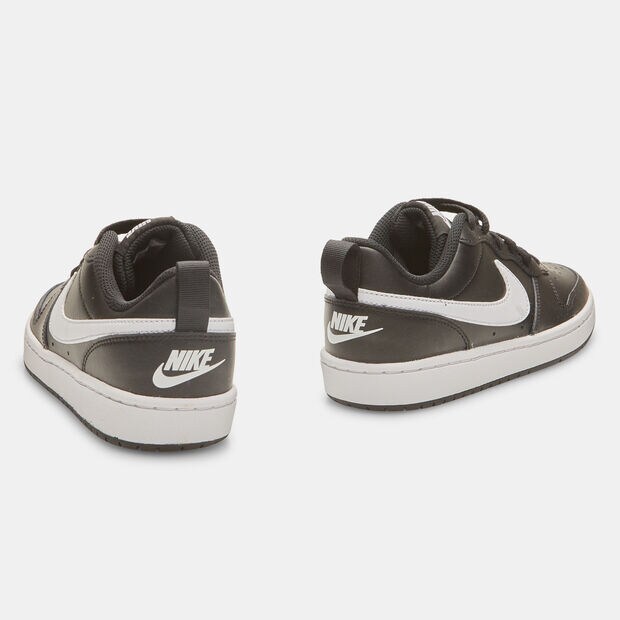 Baskets pour ado gar&ccedil;on nike court borough, Noir