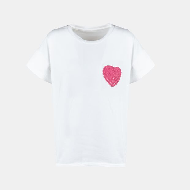 T-shirt femme Bata, Blanc
