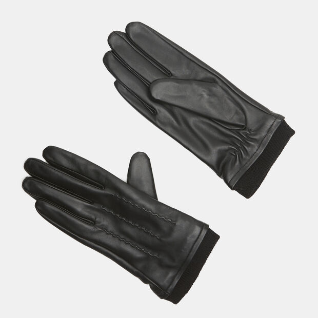 Gants en v&eacute;ritable cuir , 
