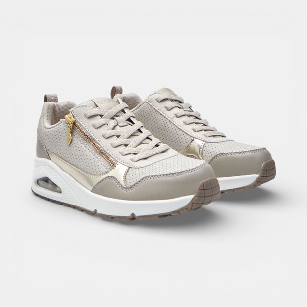 Baskets femme Skechers, Taupe