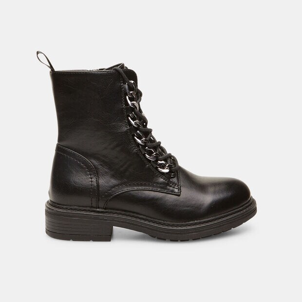 Bottes pour femme avec sangle, Noir