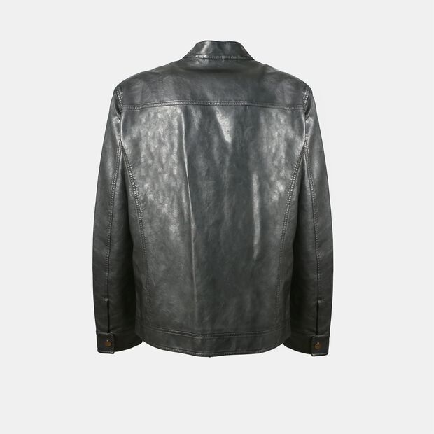 Blouson moto pour homme BATA, Noir