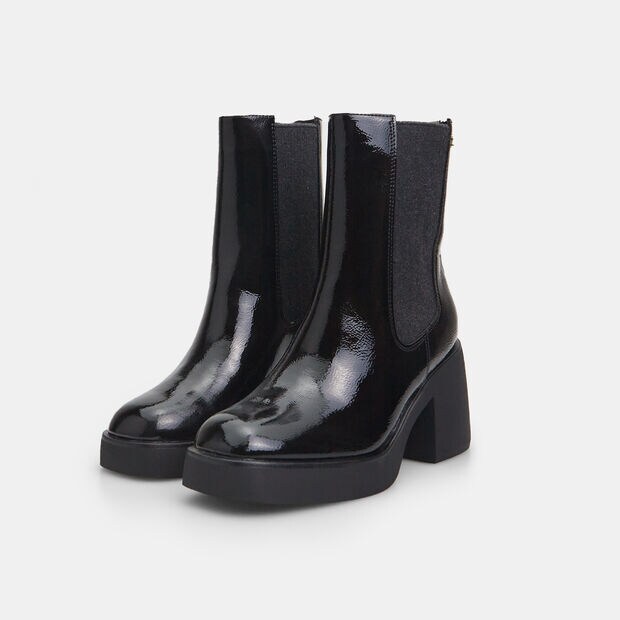 Bottines Chelsea pour femme Bata red label avec large talon, Noir