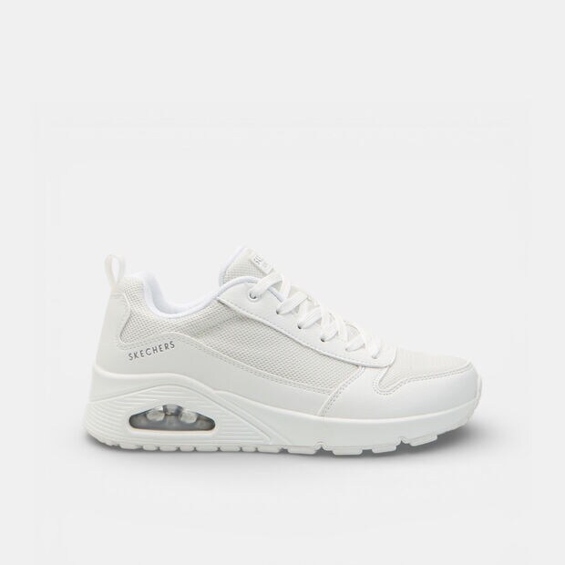 Baskets femme Skechers, Blanc