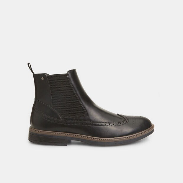 Bottines homme Bata Red Label avec d&eacute;tails brogue, 