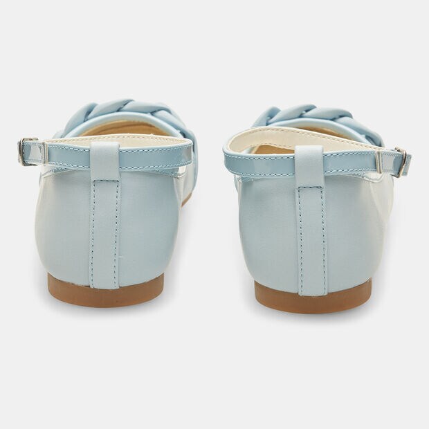 Ballerines pour fille avec bride et cha&icirc;ne, 