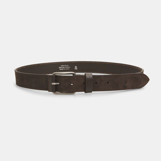 Ceinture homme en cuir, Marron