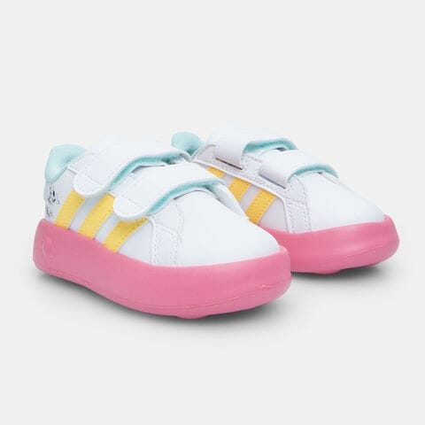 Sneakers pour fille Adidas Grand Court Minnie CF I, Blanc
