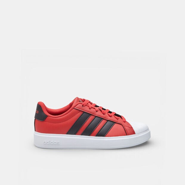 Baskets pour gar&ccedil;ons Adidas STREETTALK, Rouge
