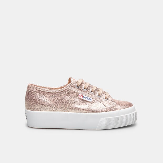 Baskets superga 2730 avec semelle plateforme, Rose