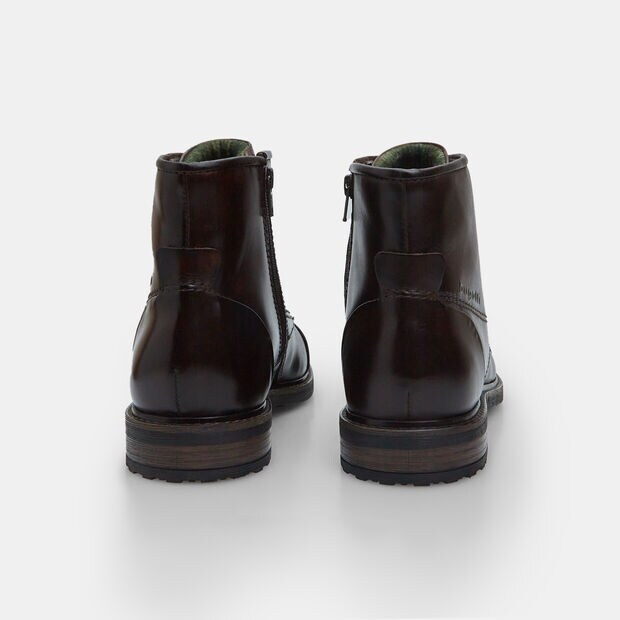 Bottine pour homme en cuir Bugatti, Marron