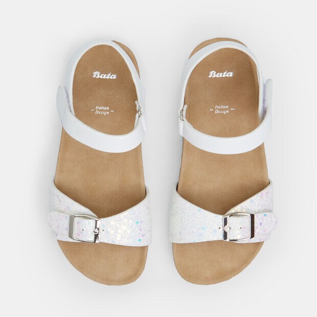 Sandales pour fille, Blanc
