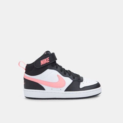 Sneakers pour fille Nike Court Borough Mid 2 GS, Blanc