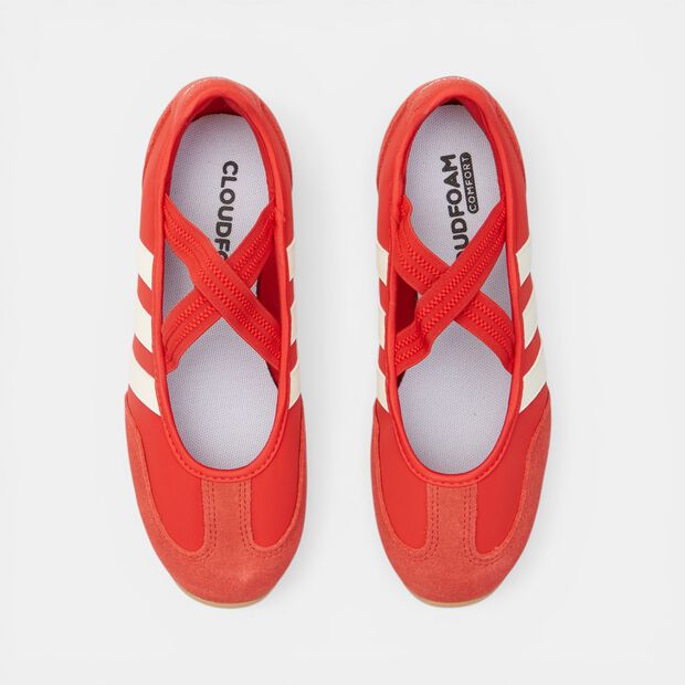 Sneakers femme Adidas BARREDA MARY JANE, Rouge