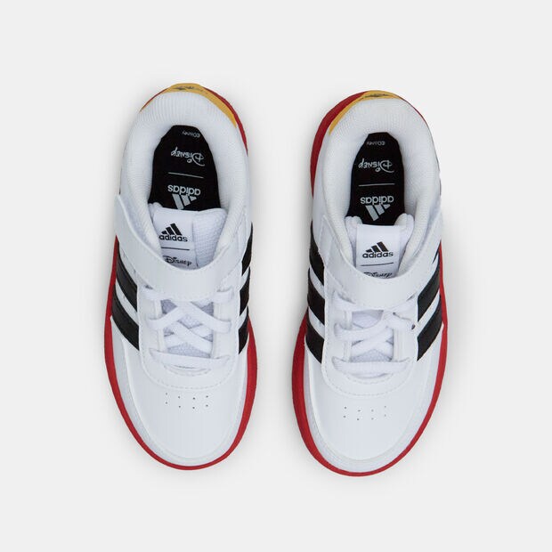 Sneakers pour enfant Adidas Breaknet 2.0 Mickey, Blanc