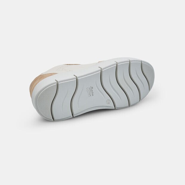 Chaussures Urban Casual Femme Bata &agrave; lacets, Beige