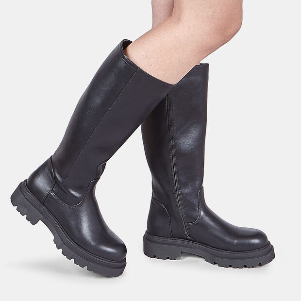 Botte femme avec semelle track Bata, Noir