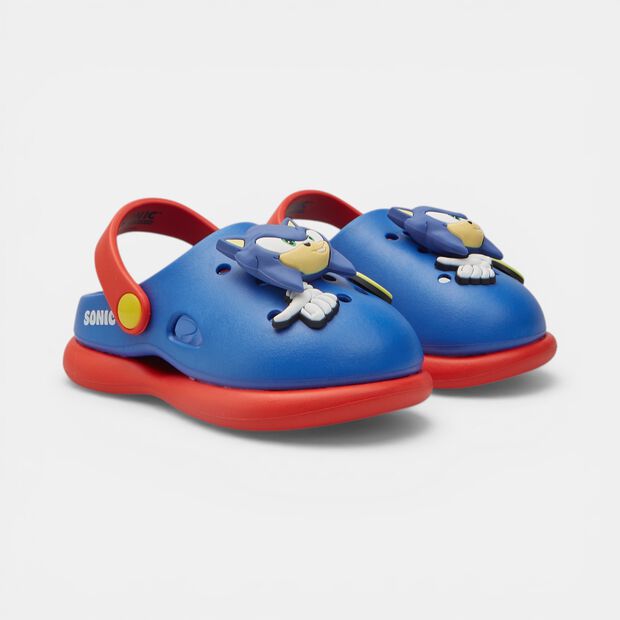 Sabots pour enfants Sonic, Bleu