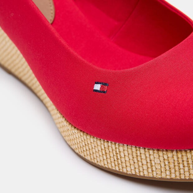 Sandales de femme avec talon compens&eacute;, 