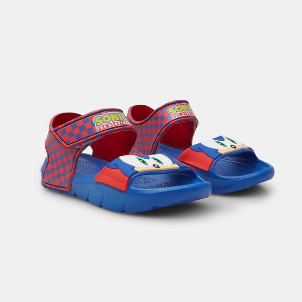Sandale de plage pour enfants Sonic, Bleu