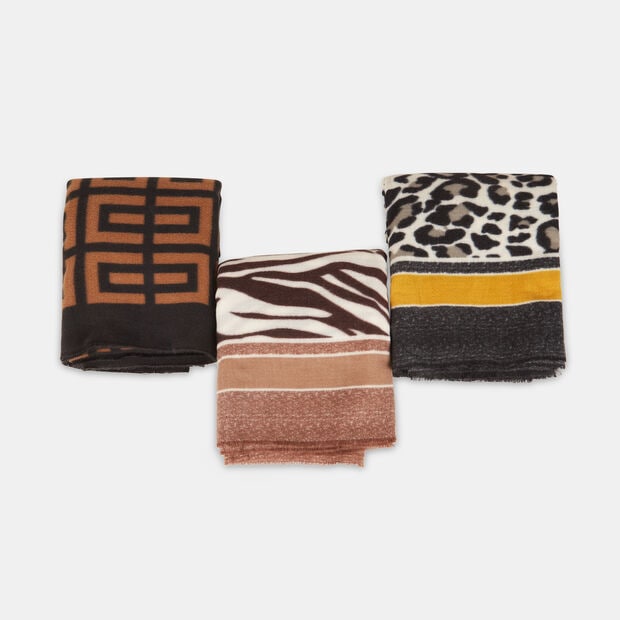 &Eacute;charpe pour femme &agrave; motifs, Multicolore