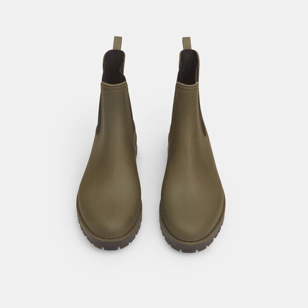 Bottines pour femme, Vert