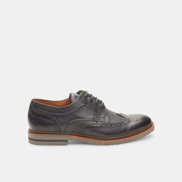 Chaussures &agrave; lacets pour homme brogue en cuir , 
