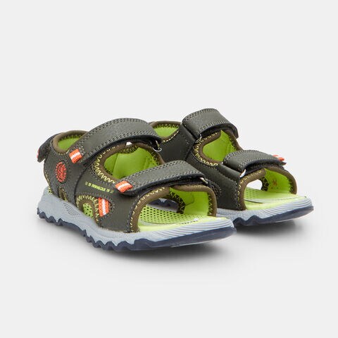 Sandales pour enfant Bubblegummers, Kaki