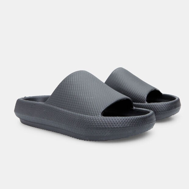 Mules plates pour femme, Noir