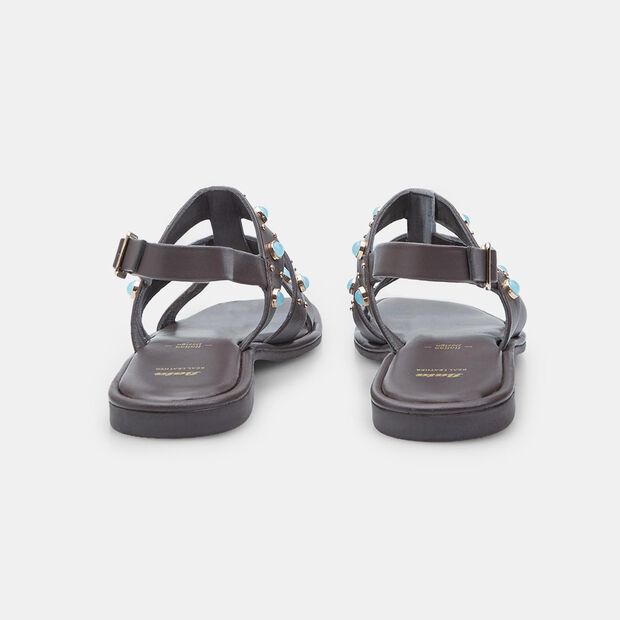 Sandales pour femme avec pierres BATA, Marron