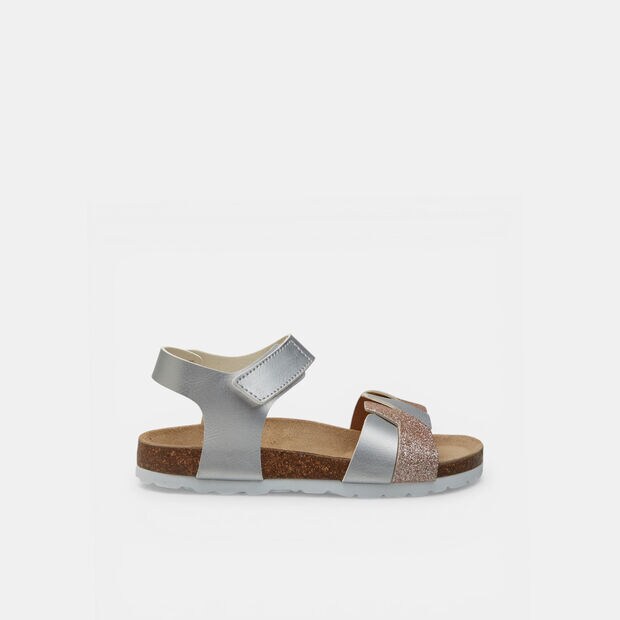 Sandales pour fille BATA, Argent