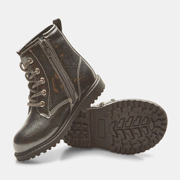 Boots pour fille frozen avec &eacute;toiles, Argent