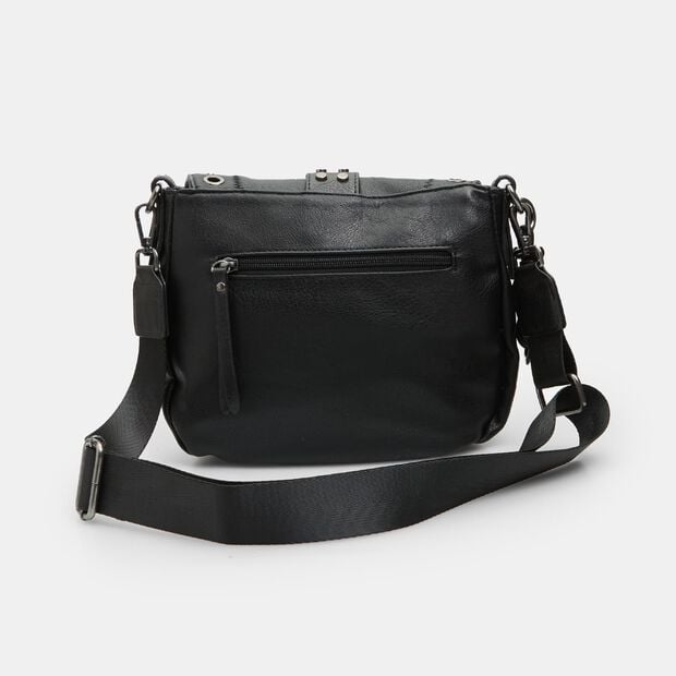 Sac bandouli&egrave;re femme avec clous, 
