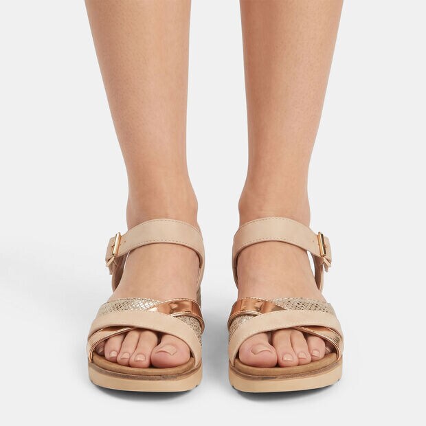 Sandales pour femme avec bride , Rose