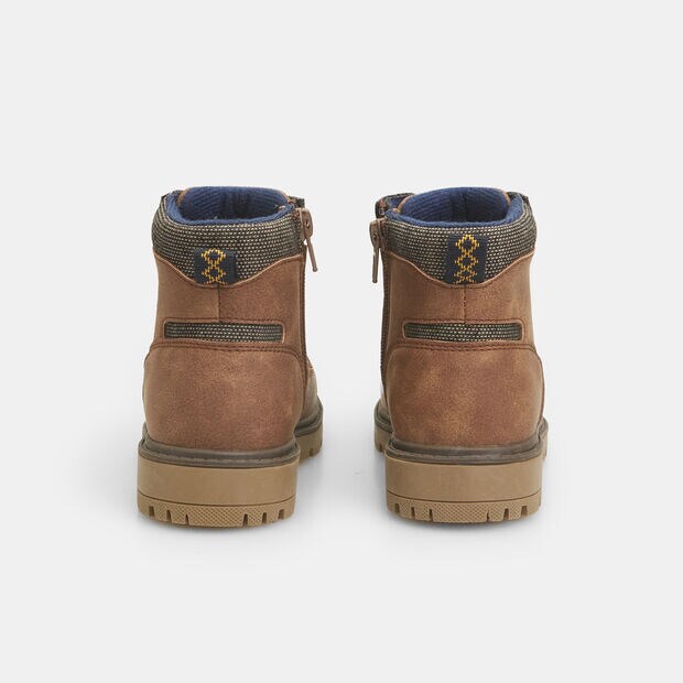 Bottines pour gar&ccedil;on, Marron