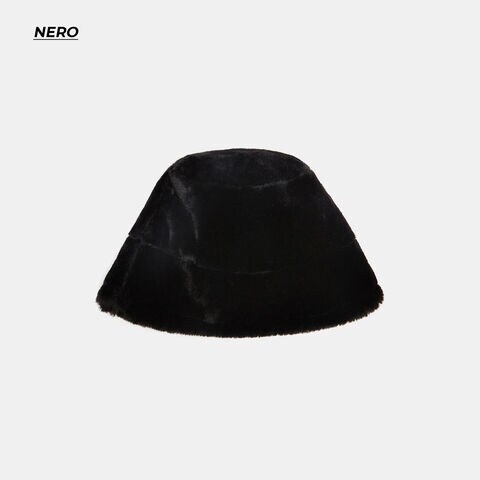 Chapeau femme en fausse fourrure &eacute;cologique, Multicolore