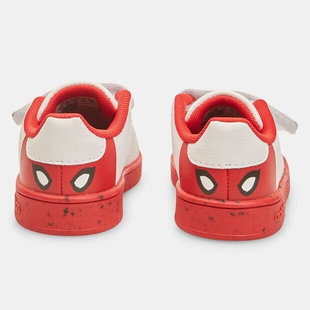 Sneakers premiers pas adidas x Marvel Advantage, Blanc