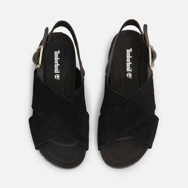Sandales pour femme Timberland Malibu Waves Basic X Strap en cuir , 